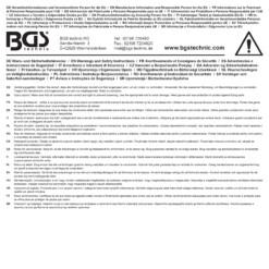 BGS Pidätinruuvisarja 91kpl varoitukset