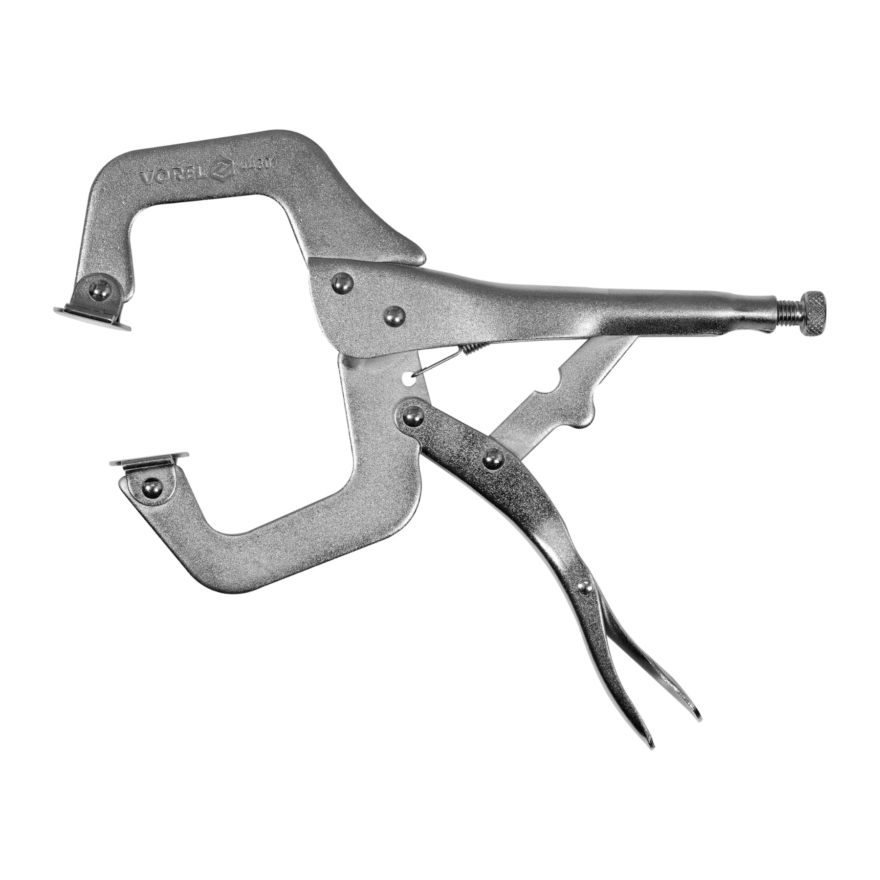 Vorel lukkopihti C-malli 11" leuat auki, 0–70 mm avautuma