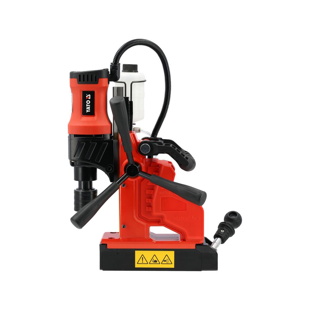 Yato akkumagneettiporakone 18V syöttövipu sivulta