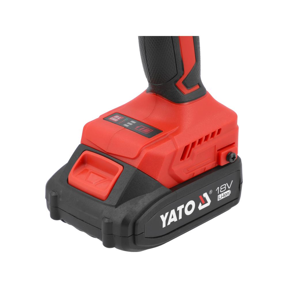 Yato akkuporakone 18V 2x2 Ah – 18 V 2 Ah akku