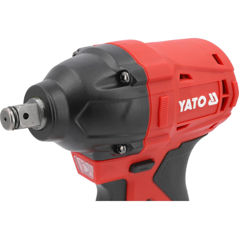 Yato akkumutteriväännin 350 Nm runko – 1/2" vääntiö lähikuva