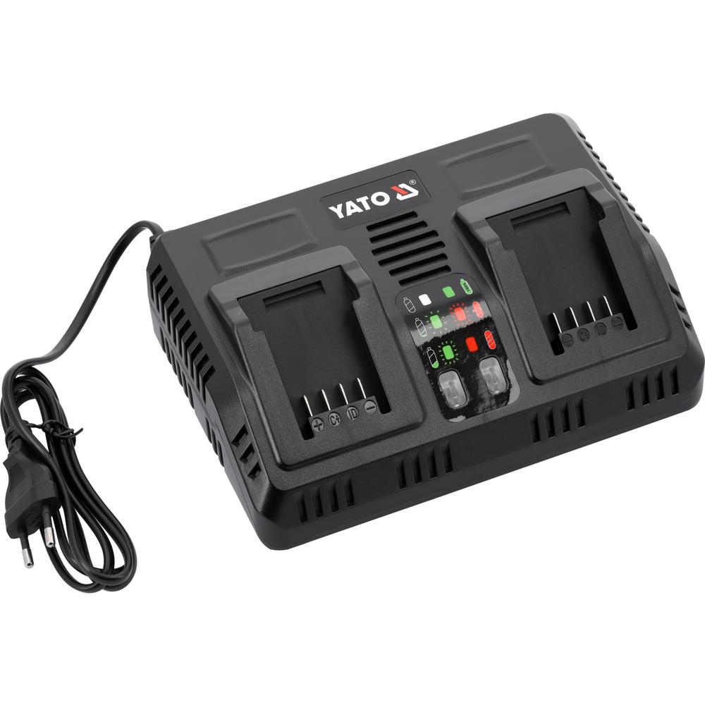 Yato akkulaturi 18V 4.5A virtajohdolla