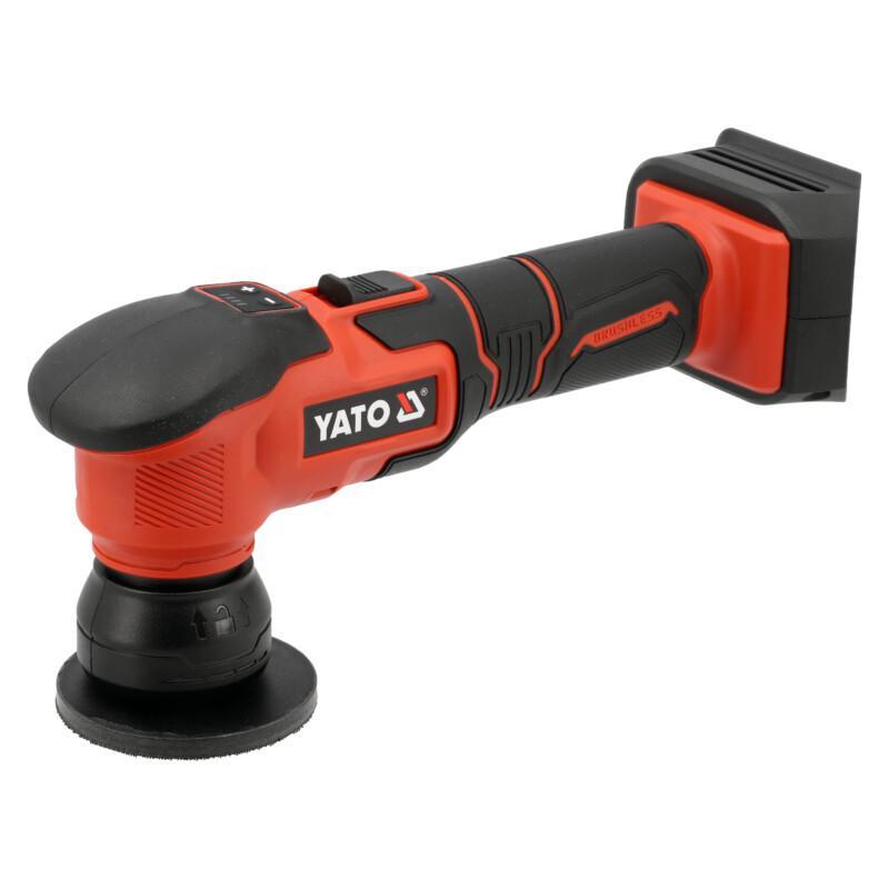 Yato akkukiillotuskone 18V 80 mm viistokuva edestä