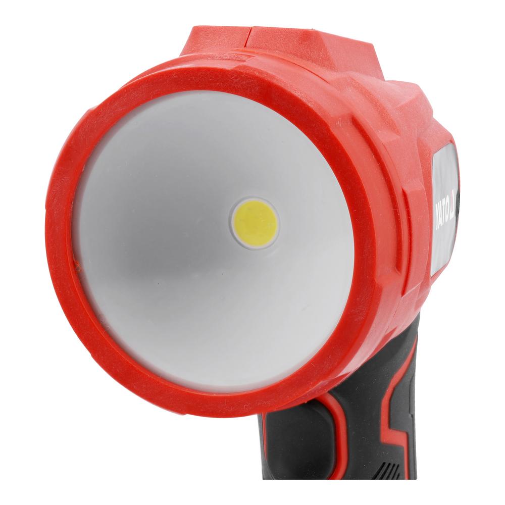 Yato Akkutaskulamppu 18V 300LM 3W COB LED -heijastin lähikuva