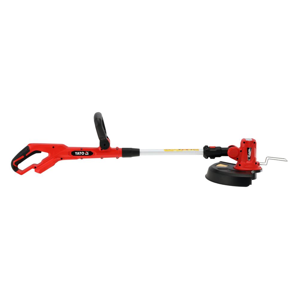 Yato akkutrimmeri 18V 25-30 cm runko, oikea sivu