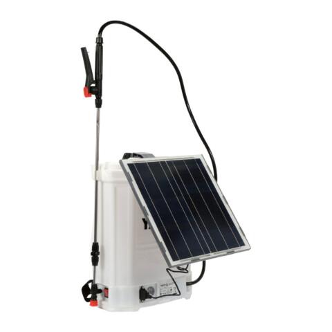 Yato akkureppuruisku 12V 16 l aurinkopaneelilla, säiliö, lanssi ja aurinkopaneeli