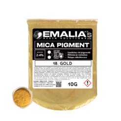 Emalia Mica väripigmentti 10g kultainen