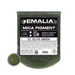 Emalia Mica väripigmentti 10g oliivin vihreä