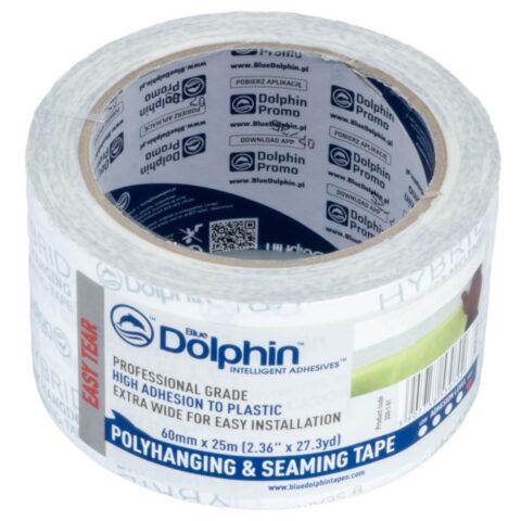 Blue Dolphin Liitosteippi NDR    60 mm x 25 m muovikalvoille 14PV