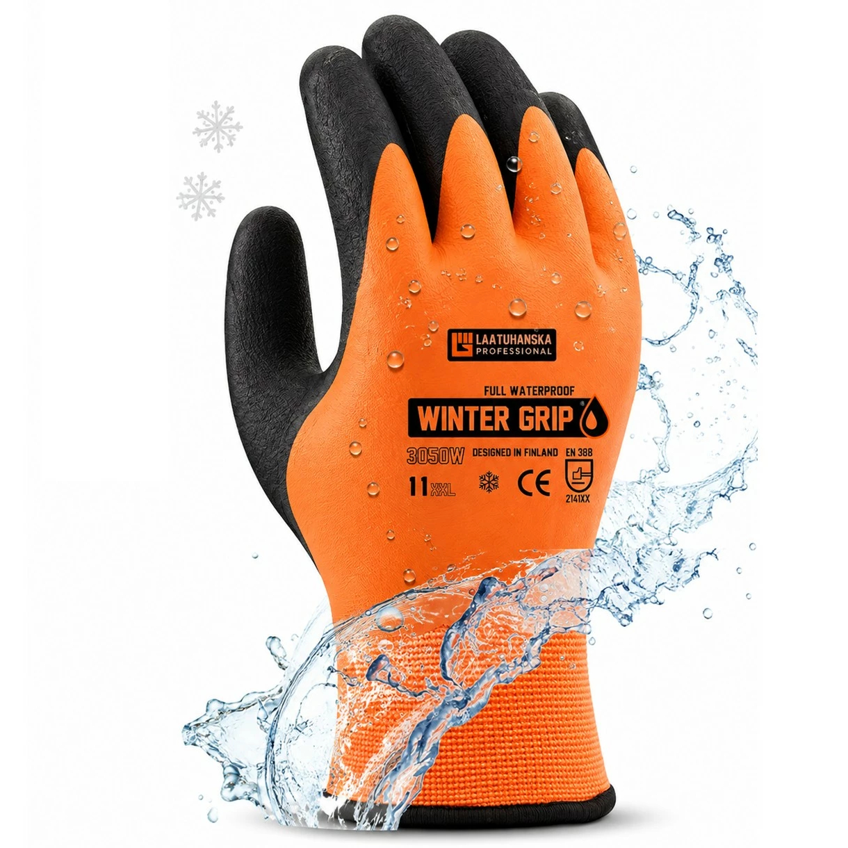 Laatu Talvityöhanska 2141X selkäpuoli