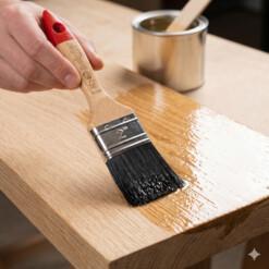Painter Lakkasivellin musta 90% TOPS sekoiteharjas FSC G04 kuvituskuva