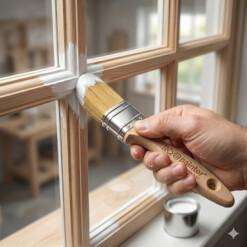 Painter Ovaali sivellin 90% TOPS sekoiteharjas FSC O04 kuvituskuva