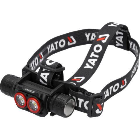 Yato Otsalamppu IPX4 ladattava   Li-Po akku